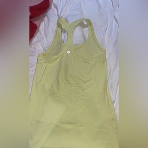 Lululemon tank top yellow